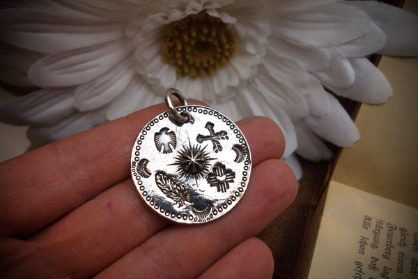 Silver Pendant „SOUTHWEST HERITAGE“