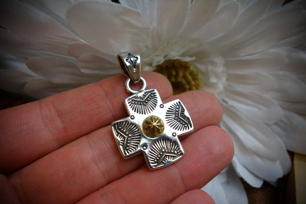 Silver Pendant „SOUTHWEST CROSS“