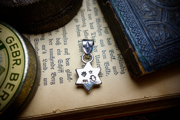 Silver Pendant „CONCHO STAR“