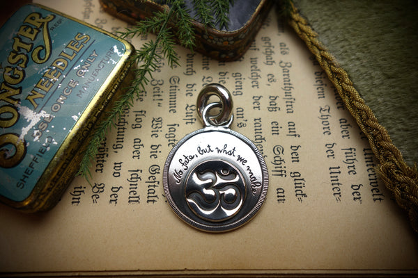 Silver Pendant „NO FATE“