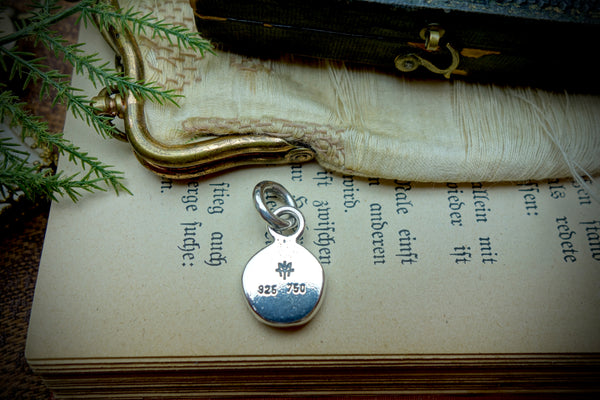 Silver Pendant „GOLDEN STAR“