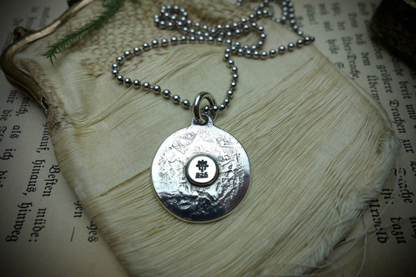 Silver Pendant „STAR MEDAL“