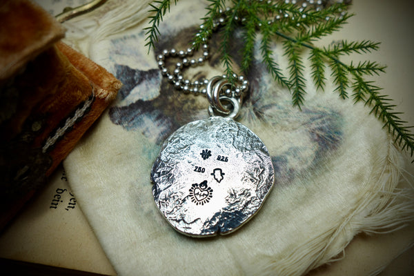 Silver Pendant „FEAR NOT“