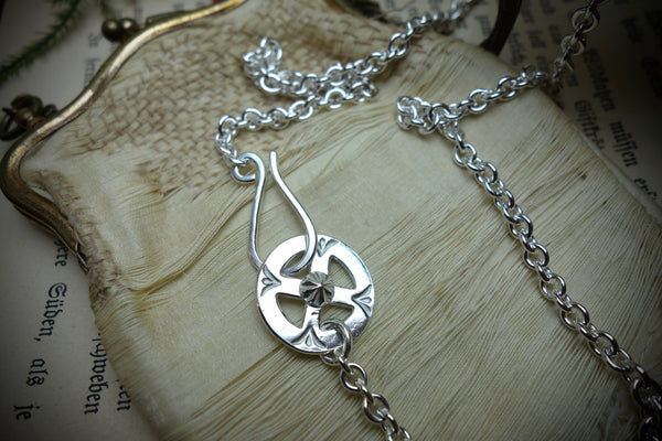 Silver Chain „MEDICINE WHEEL“, Length 64cm