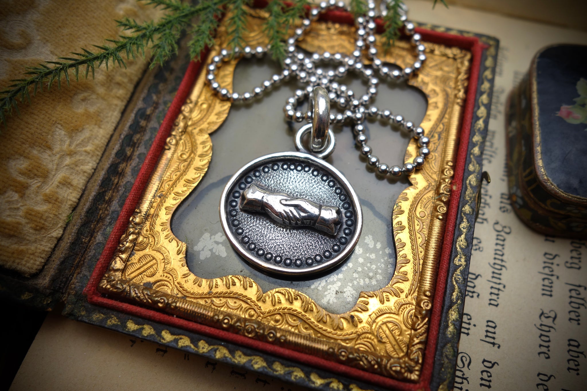 Silver Pendant „IN AETERNUM“