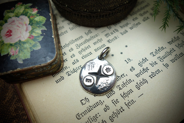 Silver Pendant „MORNING STAR“