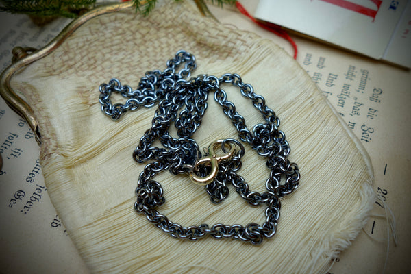Silver Chain „ANCHOR“, Length 59,5cm