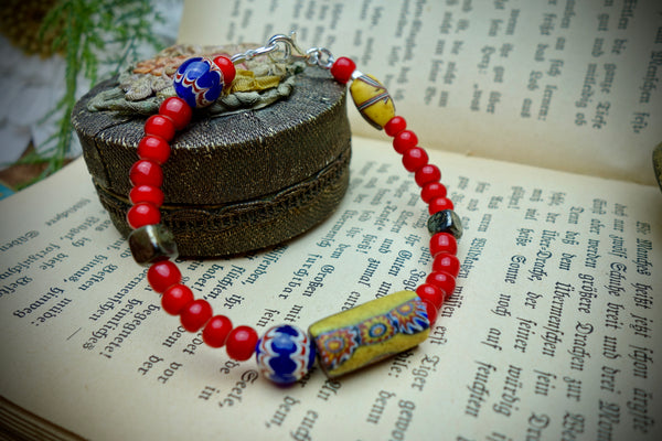 Bracelet „TRADE BEADS“, Length 20cm