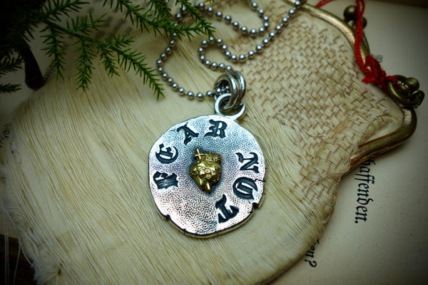 Silver Pendant „FEAR NOT“