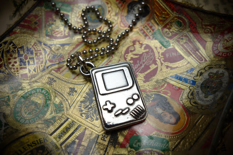 Silver Pendant „GAME BOY“
