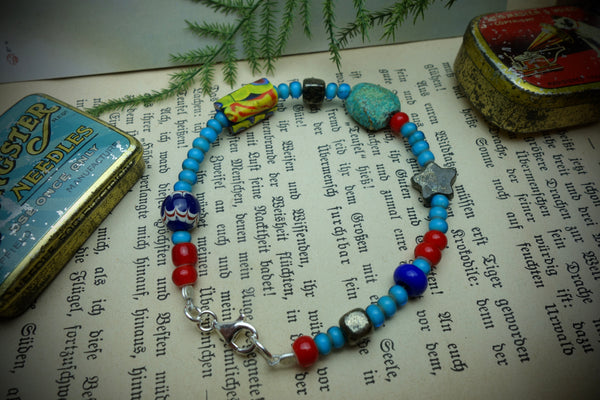 Bracelet „TRADE BEADS“, Length 20,5CM