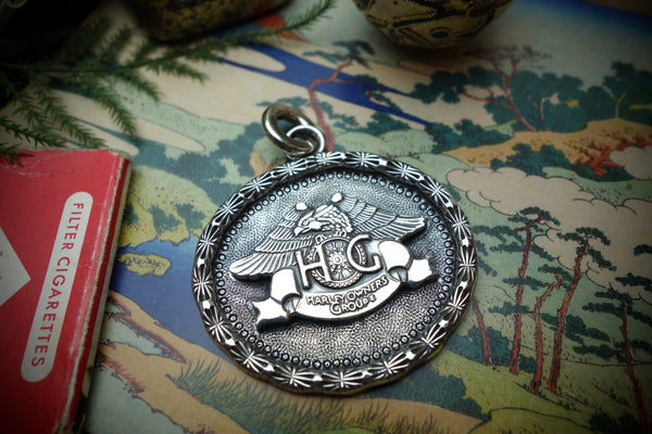 Silver Pendant „H.O.G.“