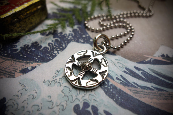 Silver Pendant „MEDICINE WHEEL“