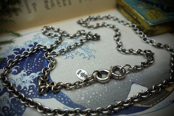 Silver Chain „ANCHOR“, Length 59,5cm