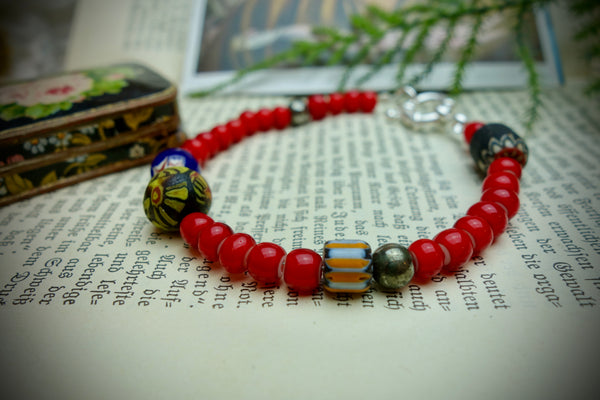 Bracelet „TRADE BEADS“, Length 20cm