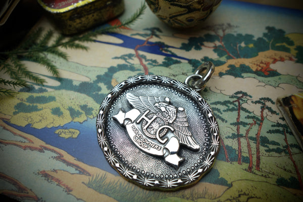 Silver Pendant „H.O.G.“