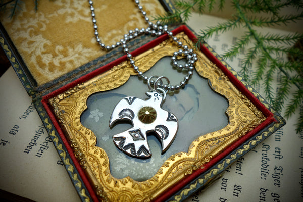 Silver Pendant „J.M. THUNDERBIRD“