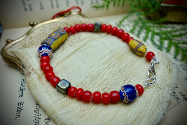 Bracelet „TRADE BEADS“, Length 20cm
