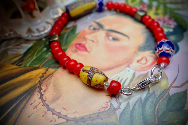 Bracelet „TRADE BEADS“, Length 20cm