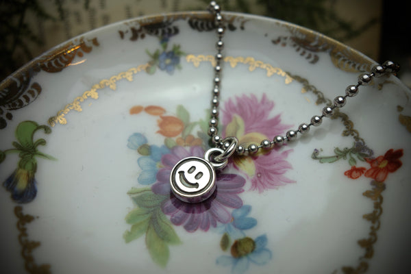 Silver Pendant „KEEP SMILING“