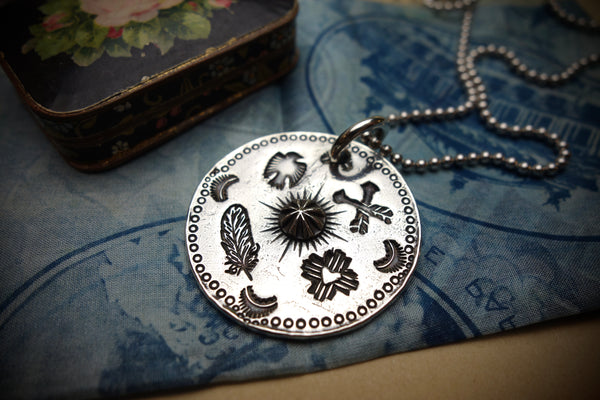 Silver Pendant „SOUTHWEST HERITAGE“