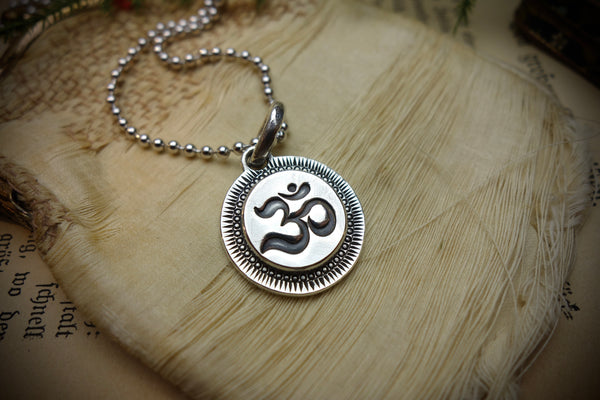 Silver Pendant „OM“