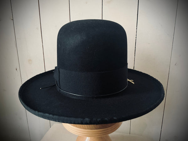 Hat „WILD PRAIRIE“, Black Felt Hat, Size 59cm