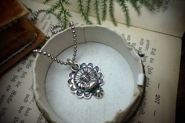 Silver Pendant „CHIEF OF THE PLAINS“