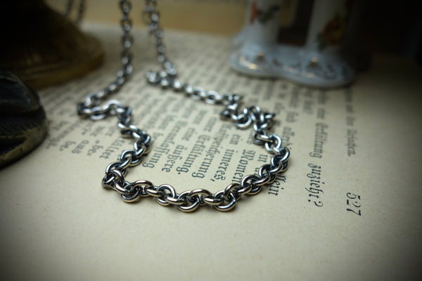 Silver Chain „ANCHOR“, Length 63,5cm