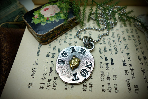 Silver Pendant „FEAR NOT“