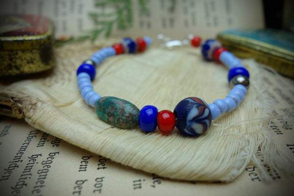 Bracelet „TRADE BEADS“, Length 20cm