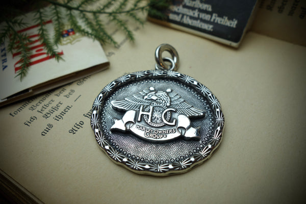 Silver Pendant „H.O.G.“