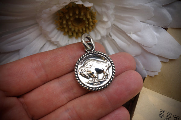 Silver Pendant „BUFFALO“