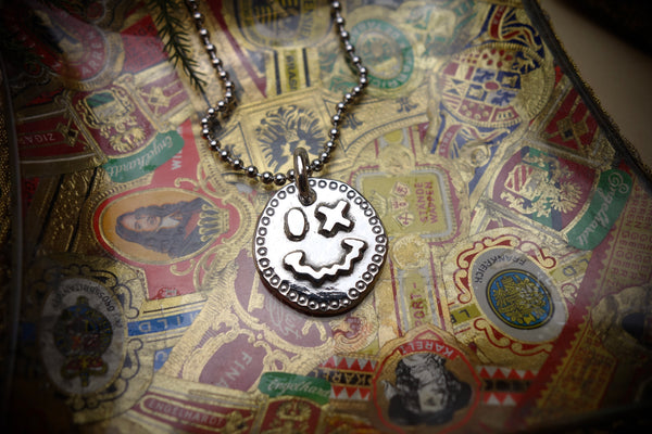 Silver Pendant „STAY WEIRD“