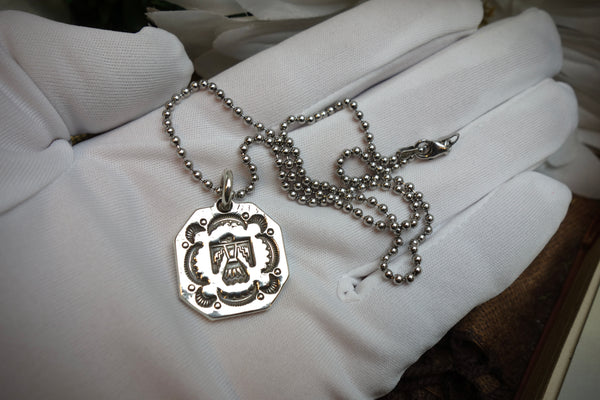 Silver Pendant „OLD THUNDERBIRD MEDAL“