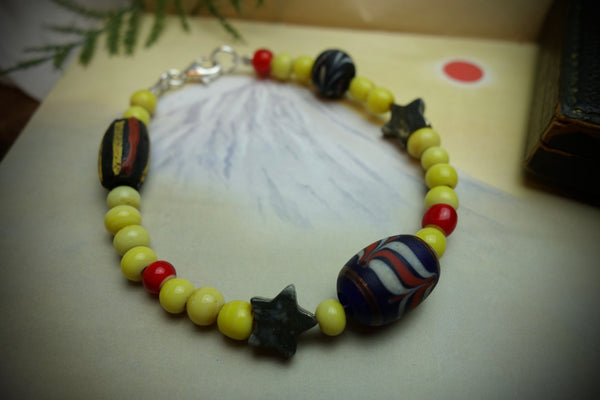 Bracelet „TRADE BEADS“, Length 20,5cm