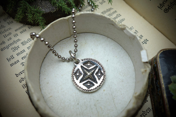 Silver Pendant „MORNING STAR“