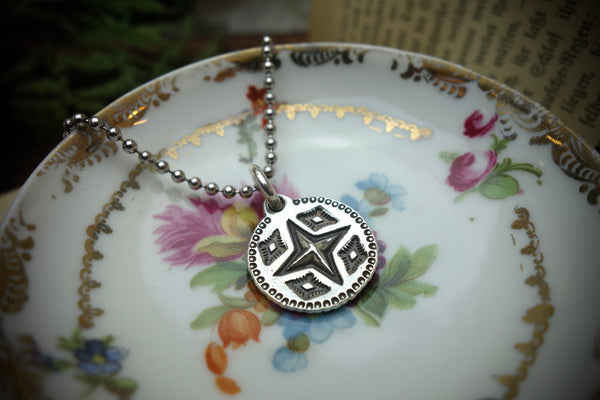 Silver Pendant „MORNING STAR“