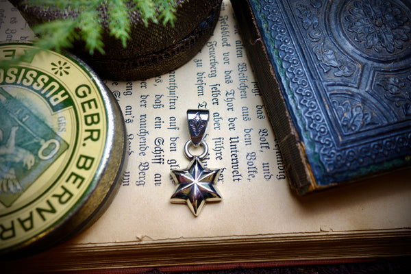 Silver Pendant „CONCHO STAR“