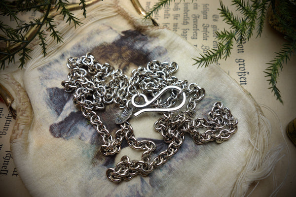 Silver Chain „ANCHOR“, 64CM