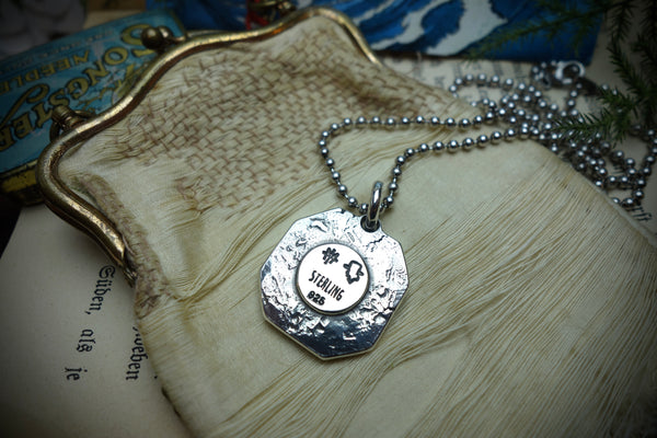 Silver Pendant „OLD THUNDERBIRD MEDAL“