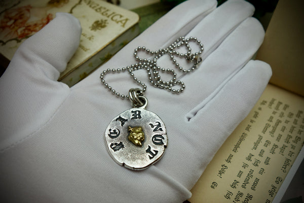 Silver Pendant „FEAR NOT“
