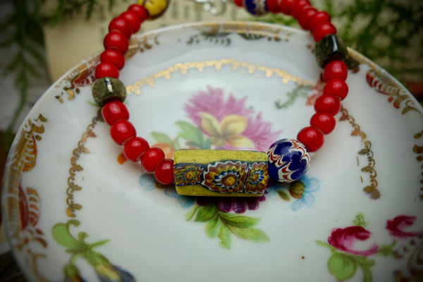 Bracelet „TRADE BEADS“, Length 20cm