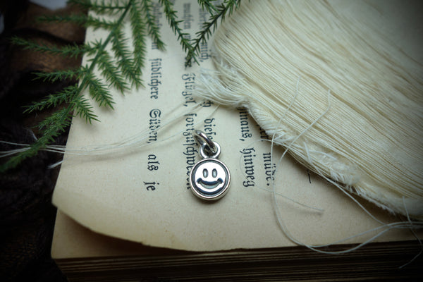 Silver Pendant „KEEP SMILING“
