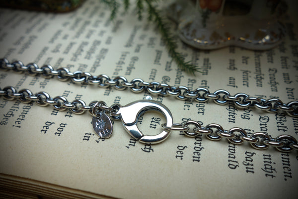 Silver Chain „ANCHOR“, Length 64cm