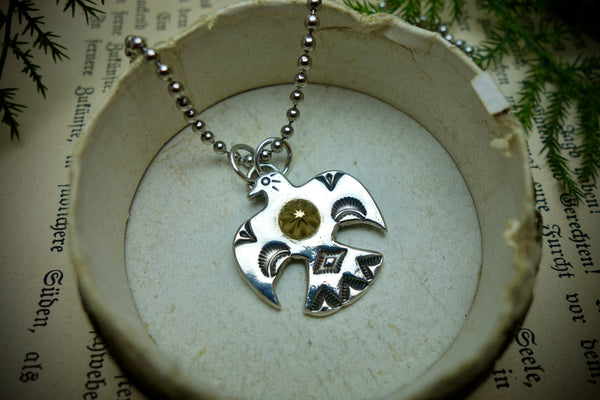 Silver Pendant „J.M. THUNDERBIRD“