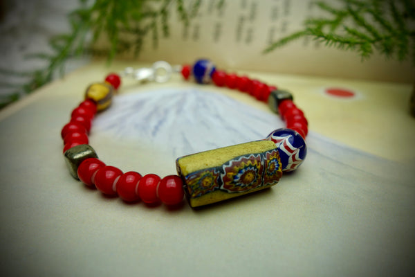 Bracelet „TRADE BEADS“, Length 20cm