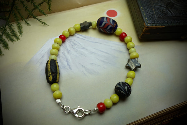 Bracelet „TRADE BEADS“, Length 20,5cm