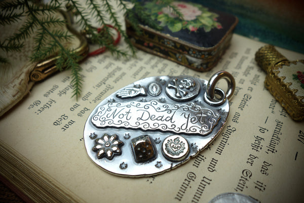 Silver Pendant „WARDEN OF THE UNSEEN“