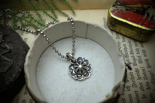 Silver Pendant „CONCHO“